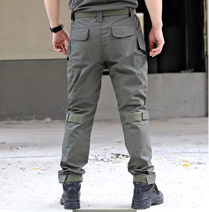 Mens Waterproof Stretch Multi Pocket Cargo Pants