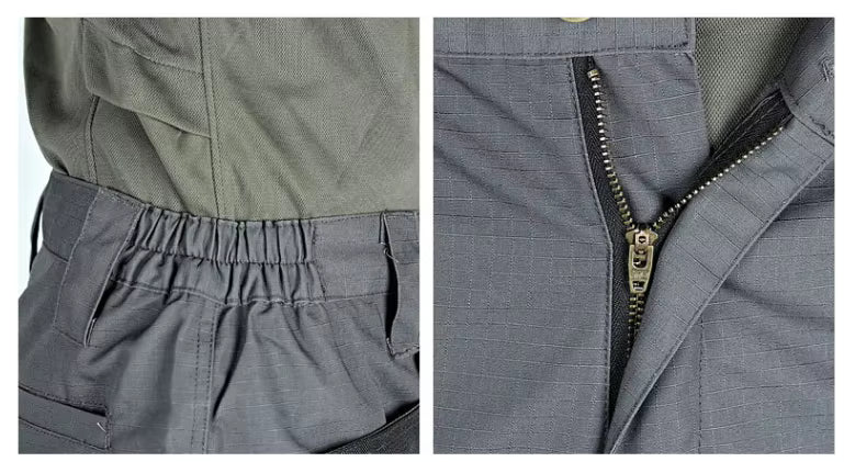 Mens Waterproof Stretch Multi Pocket Cargo Pants