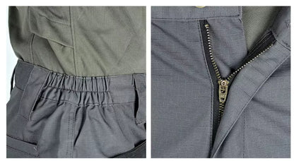 Mens Waterproof Stretch Multi Pocket Cargo Pants